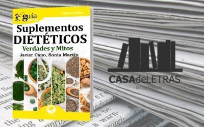 El «GuíaBurros: Suplementos dietéticos» en la web de Casa de Letras