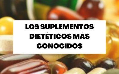 ¿Cuáles son los suplementos dietéticos más populares?